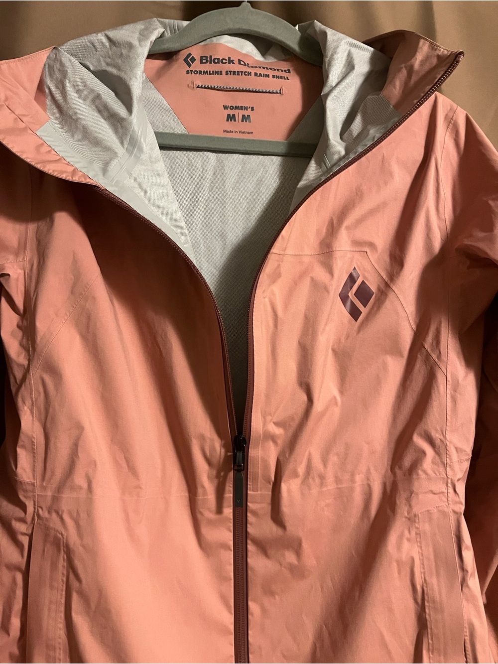 Black Diamond Women's Stormline Stretch Rain Shell - Coral Peach